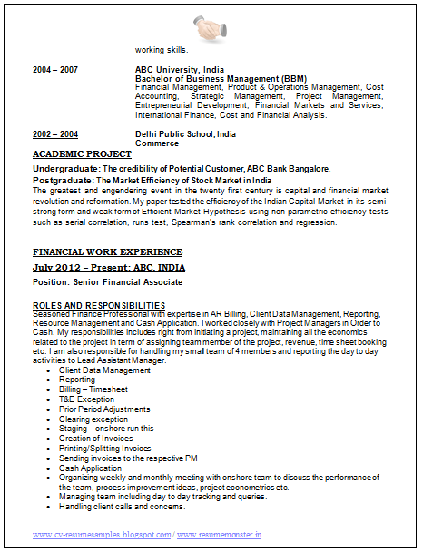 Independent equity trader resume